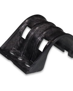 Pipe clamp 63mm plastic